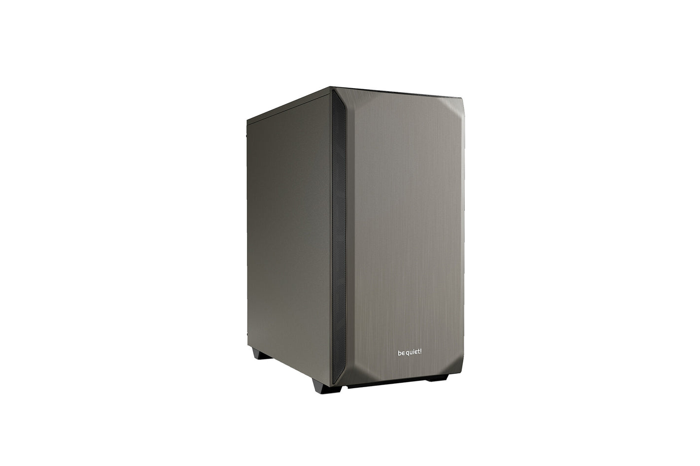 be quiet! Pure Base 500 gris | Boîtier PC, Mini ATX / Micro ATX / ATX, 2 ventilateurs Pure Wings 2 140 mm