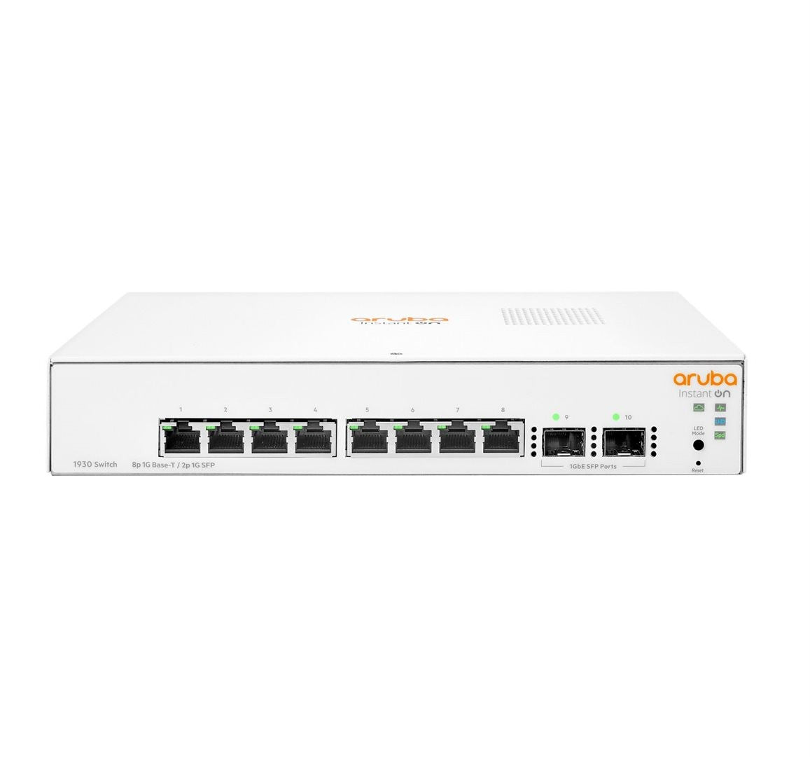 HPE Aruba Switch 1930 8G 8xGBit/2xSFP JL680A Aruba Instant On_53255.jpg