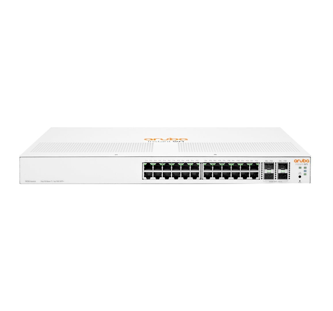 HPE Aruba Switch 1930 24G 24xGBit/4xSFP+ PoE 195W JL683B Aruba Instant On_54485.jpg
