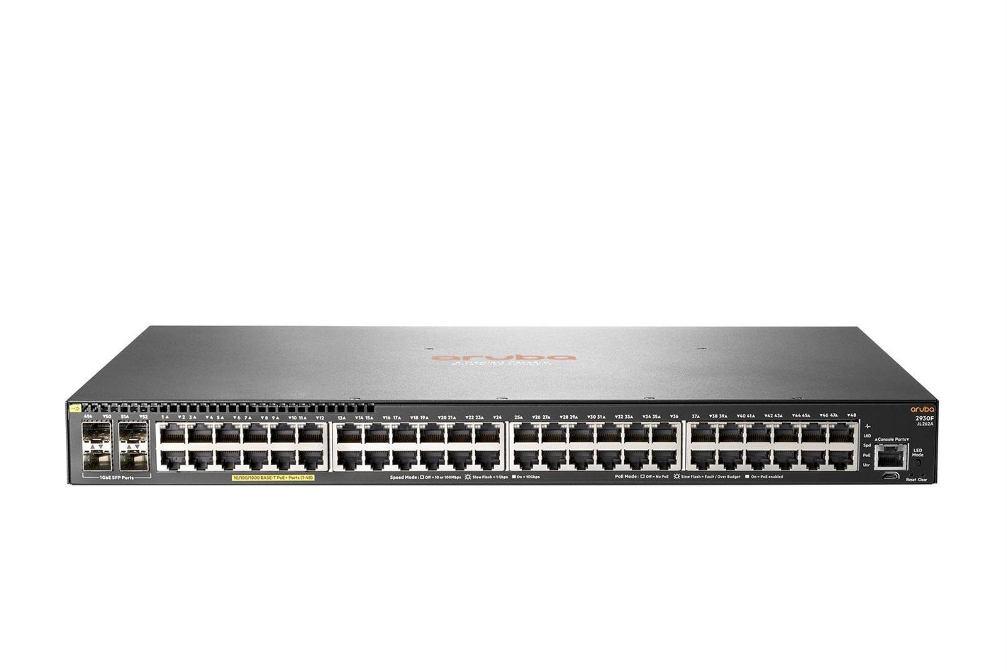 HPE Aruba Switch 2930F-48G 48xGBit/4xSFP PoE+ JL262A_51956.jpg