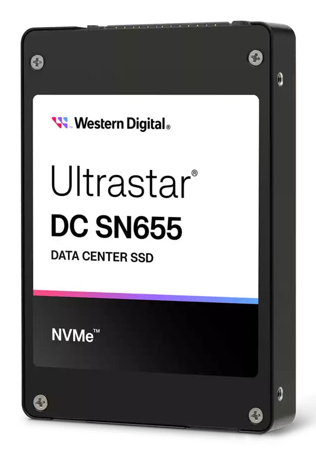 Western Digital Ultrastar DC SN655 15,4 To U.3 PCI Express 4.0 NVMe 3D TLC NAND