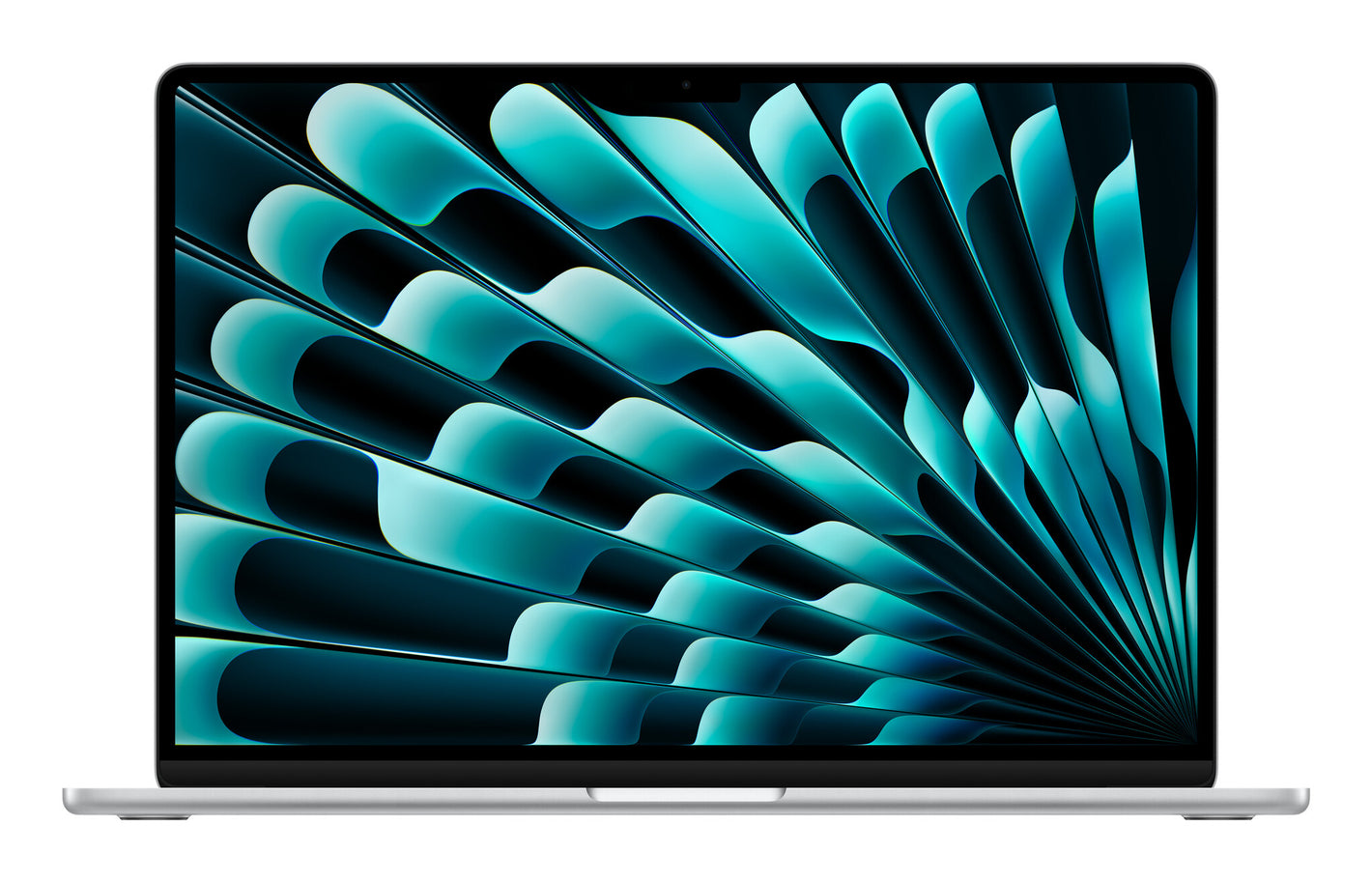 Apple MacBook Air Apple M M4 Ordinateur portable 38,9 cm (15.3") 16 Go 256 Go SSD Wi-Fi 6E (802.11ax) macOS Sequoia Argent