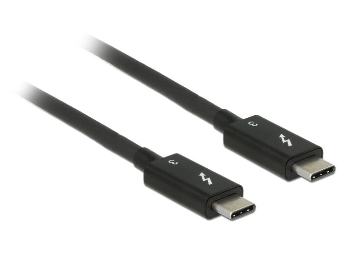 DeLOCK 84844 câble USB USB 3.2 Gen 2 (3.1 Gen 2) 0,5 m USB C Noir