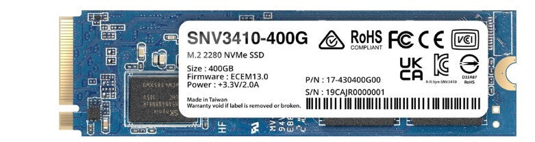Synology SNV3410 400 Go M.2 PCI Express 3.0 NVMe