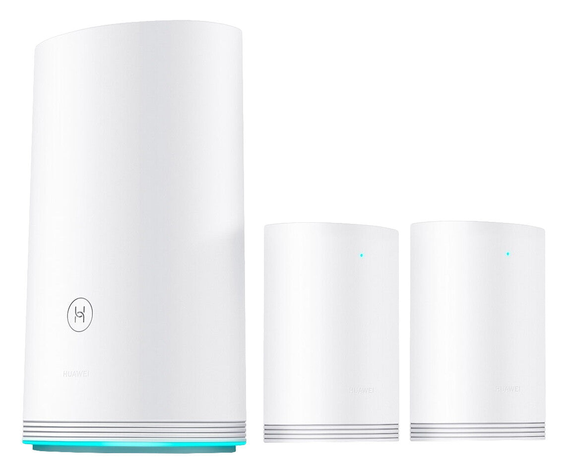Huawei WiFi Q2 Pro (1 Base + 2 Satellite) Bi-bande (2,4 GHz / 5 GHz) Wi-Fi 5 (802.11ac) Blanc