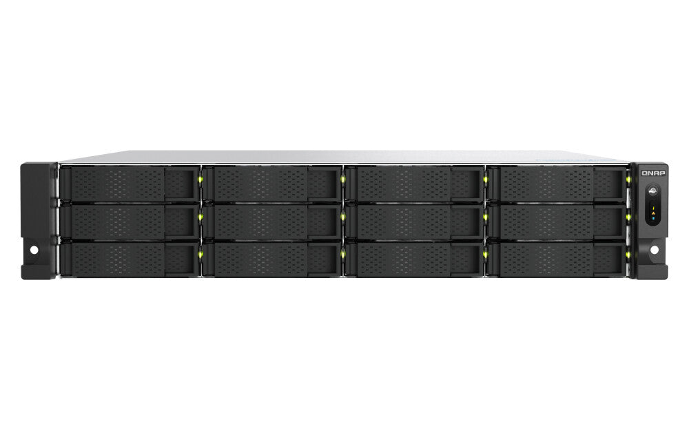 QNAP TS-H1277AXU-RP NAS Rack (2 U) AMD Ryzen™ 5 16 Go DDR5 0 To QuTS hero Noir