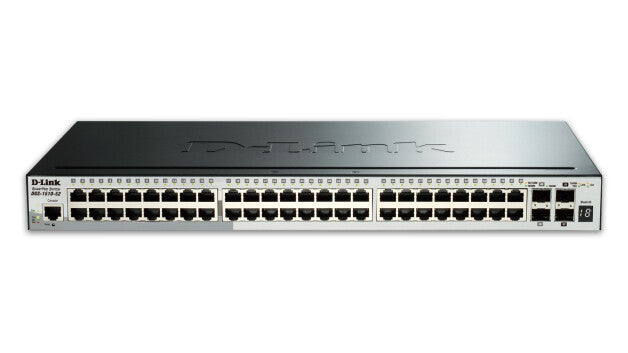 D-Link DGS-1510-52X commutateur réseau Géré L3 Gigabit Ethernet (10/100/1000) 1U Noir