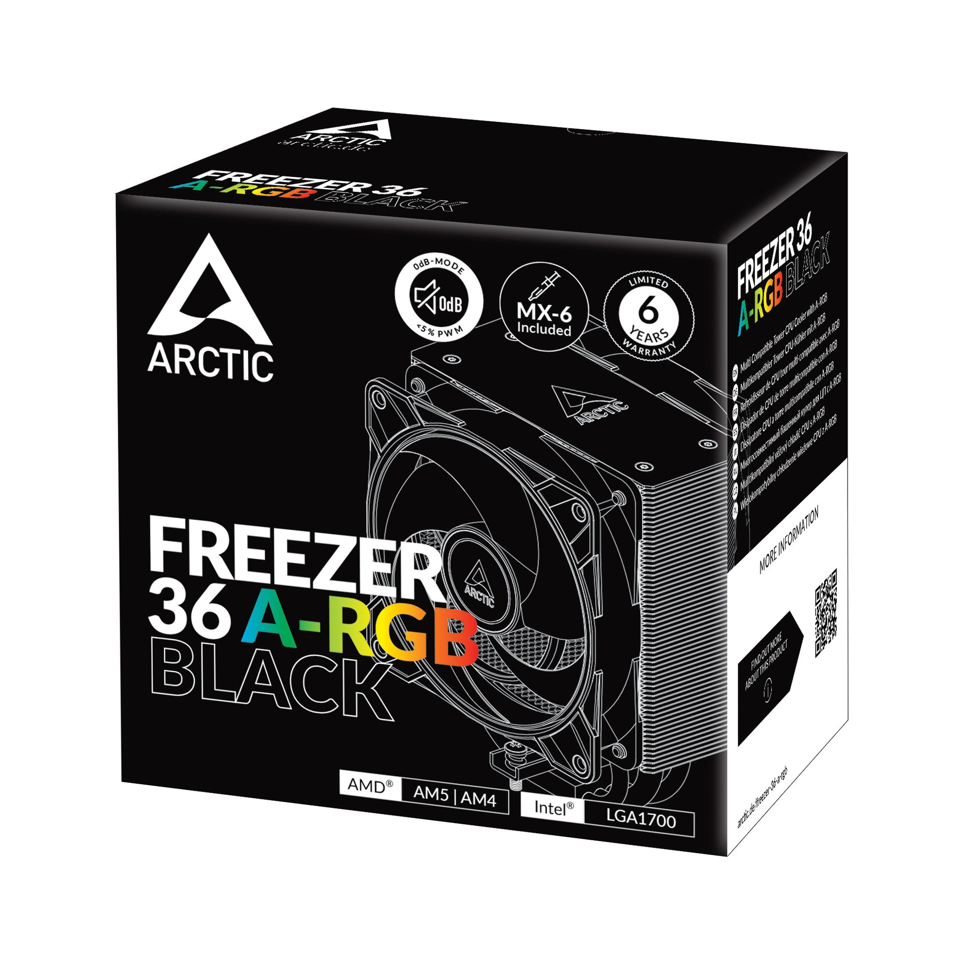 Lüfter CPU Arctic Freezer 36 ARGB (black) LGA1851/1700, AM5/AM4_71503.jpg