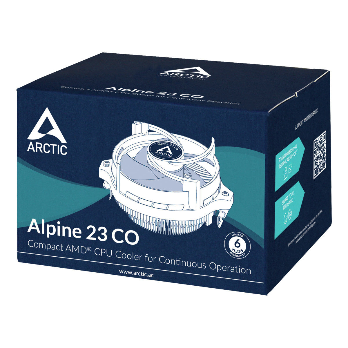 Lüfter CPU Arctic Alpine 23 CO (24-7) AMD AM5/AM4_75335.jpg