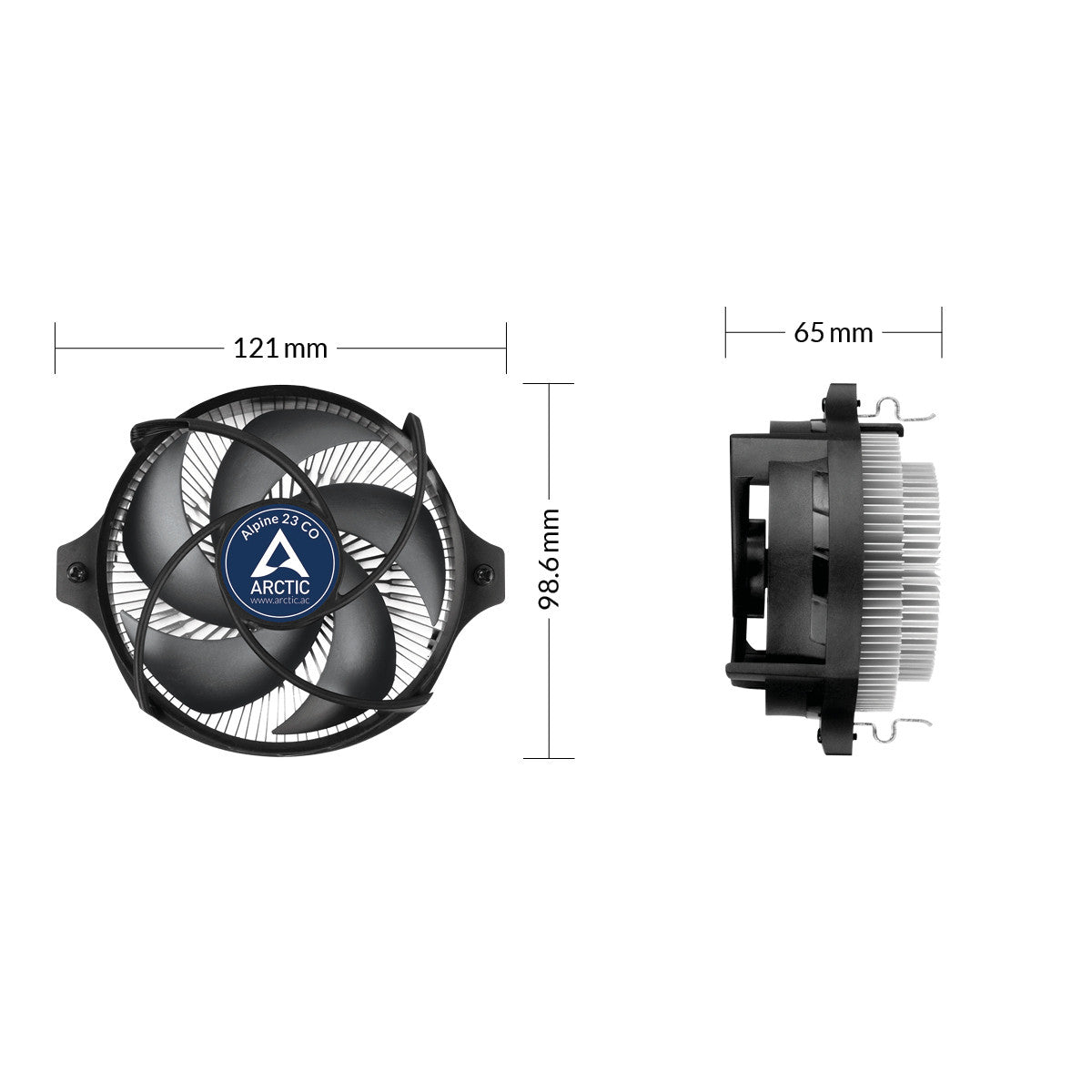 Lüfter CPU Arctic Alpine 23 CO (24-7) AMD AM5/AM4_75336.jpg