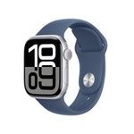 Apple Watch Series 10 silver aluminium 42mm 4G denim sport band Size S/M_76371.jpg