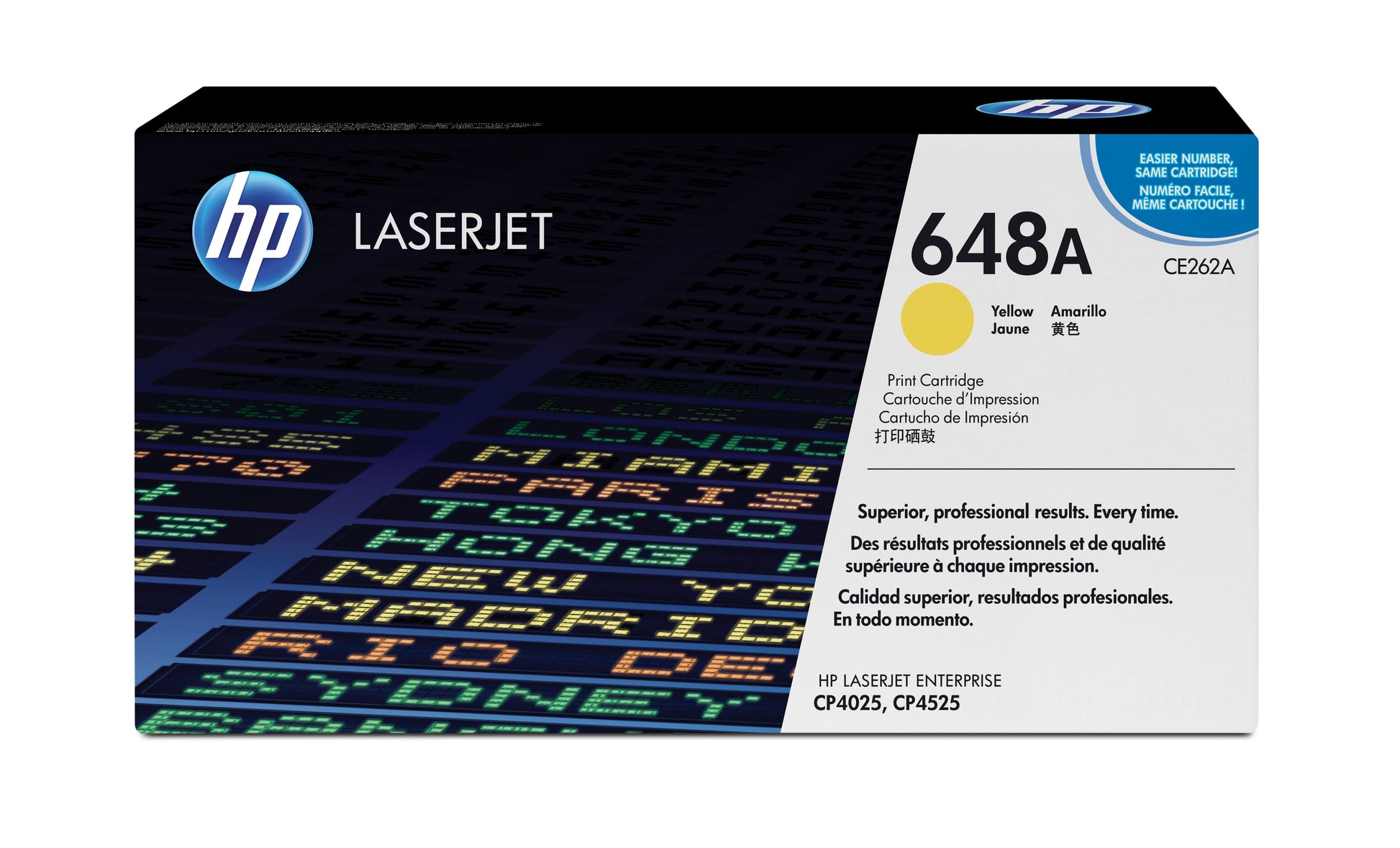Toner HP Color Laser CP4500Serie Yellow CE262A_65296.jpg