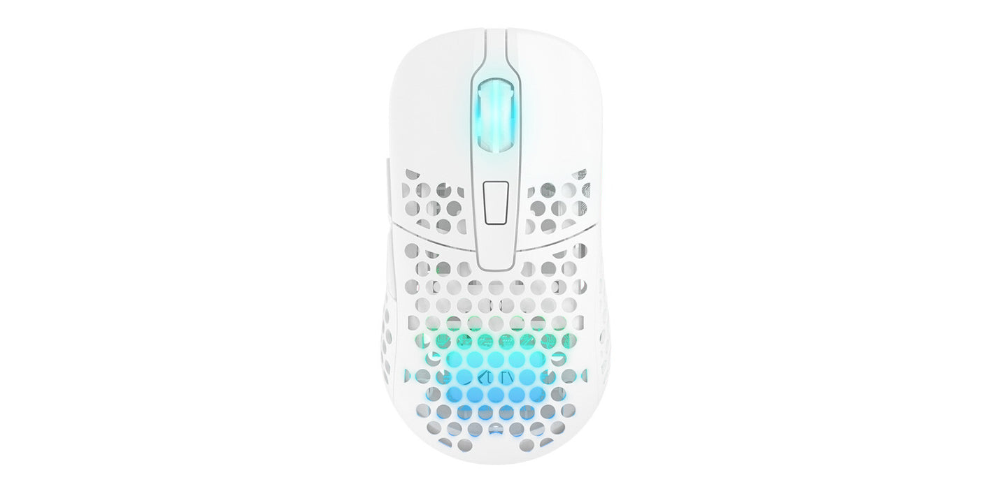 CHERRY XTRFY M42 RGB souris Gaming Ambidextre RF Wireless + USB Type-C Optique 19000 DPI