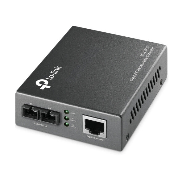 TP-Link MC210CS convertisseur de support réseau 1000 Mbit/s 1310 nm Monomode Noir
