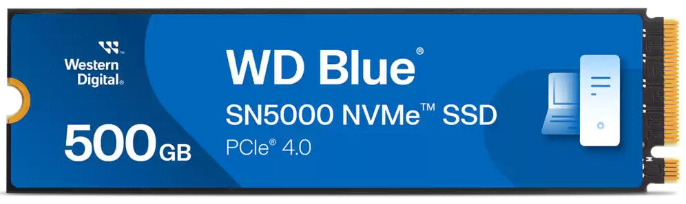 Western Digital Blue SN5000 500 Go M.2 PCI Express 4.0 NVMe 3D TLC NAND