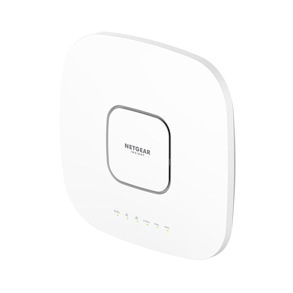 NETGEAR WAX630E 7800 Mbit/s Blanc Connexion Ethernet, supportant l'alimentation via ce port (PoE)