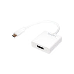 Adapter USB-C DP (St/Bu) 15cm weiss/white_46835.jpg