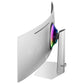 Samsung G93SC écran plat de PC 124,5 cm (49") 5120 x 1440 pixels Dual QHD OLED Argent