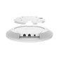 TP-Link Omada EAP783 point d'accès réseaux locaux sans fil 19000 Mbit/s Blanc Connexion Ethernet, supportant l'alimentation via ce port (PoE)