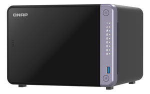 QNAP TS-632X-4G serveur de stockage NAS Tower Alpine Alpine AL-524 4 Go DDR4 QNAP QTS Noir