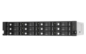 QNAP TL-R1220Sep-RP Boîtier disque dur/SSD Noir, Gris 2.5/3.5"
