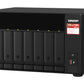 QNAP TS-873A NAS Tower Ryzen Embedded V1500B 8 Go DDR4 0 To QNAP Turbo System Noir