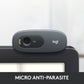 Logitech 960-001063 webcam 3 MP 1280 x 720 pixels USB Gris foncé