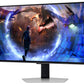 Samsung G60SD écran plat de PC 68,6 cm (27") 2560 x 1440 pixels Quad HD OLED Argent