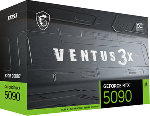 MSI VENTUS GEFORCE RTX 5090 32G 3X OC carte graphique NVIDIA 32 Go GDDR7