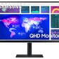 Samsung S60A écran plat de PC 68,6 cm (27") 2560 x 1440 pixels Quad HD LCD Noir