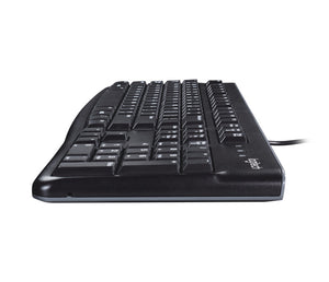 Logitech Keyboard K120 for Business clavier Universel USB QWERTY Espagnole Noir