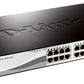 D-Link DGS-1210-28P Géré L2 Gigabit Ethernet (10/100/1000) Connexion Ethernet, supportant l'alimentation via ce port (PoE) 1U