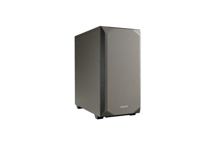 be quiet! Pure Base 500 gris | Boîtier PC, Mini ATX / Micro ATX / ATX, 2 ventilateurs Pure Wings 2 140 mm