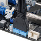 Akasa AK-CBUB09-15BK câble USB 2 x USB A Noir
