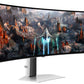Samsung G93SC écran plat de PC 124,5 cm (49") 5120 x 1440 pixels Dual QHD OLED Argent
