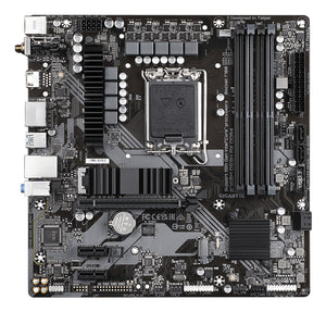 GIGABYTE B760M DS3H AX DDR4 Carte Mère - Prend en charge les processeurs Intel Core de 14e génération, VRM numérique 6+2+1 phases, jusqu'à 5333MHz DDR4 (OC), 2xPCIe 4.0 M.2, Wi-Fi 6E, LAN 2.5GbE, USB 3.2 Gen2