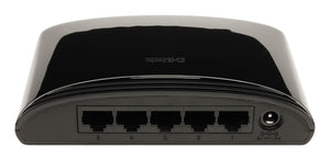 D-Link DES-1005D Non-géré Fast Ethernet (10/100) Noir