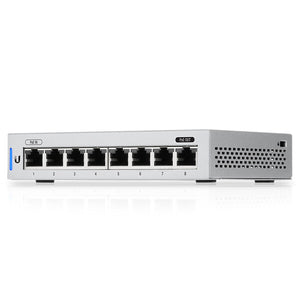 Ubiquiti UniFi Switch 8 Géré Gigabit Ethernet (10/100/1000) Connexion Ethernet, supportant l'alimentation via ce port (PoE) Gris