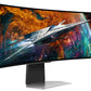 Samsung G95SC écran plat de PC 124,5 cm (49") 5120 x 1440 pixels Dual QHD OLED Argent