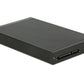 DeLOCK 47226 Boîtier de disques de stockage Boîtier disque dur/SSD Noir 2.5"