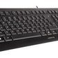 CHERRY KC 1000 clavier Maison USB Suisse Noir