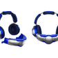 Dyson Zone Casque Avec fil &sans fil Arceau Appels/Musique USB Type-C Bluetooth Bleu