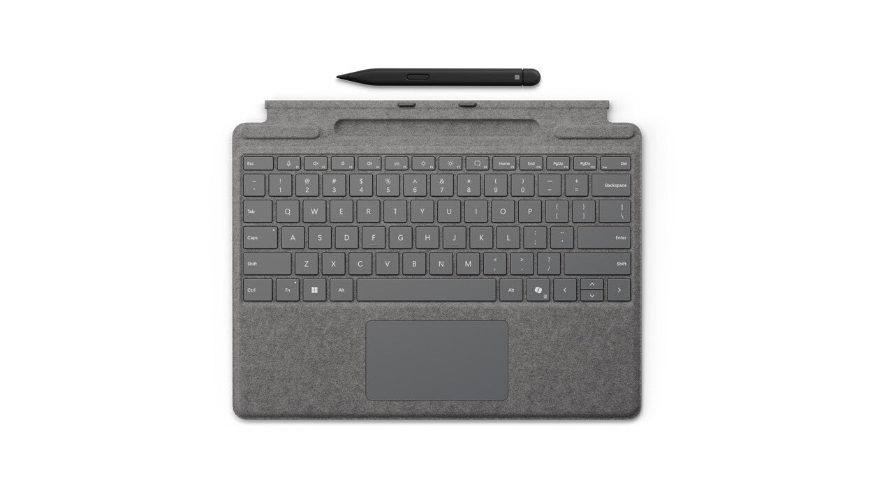 Microsoft Surface Pro Keyboard with Slim Pen for Business QWERTZ Allemand Microsoft Cover port Platine