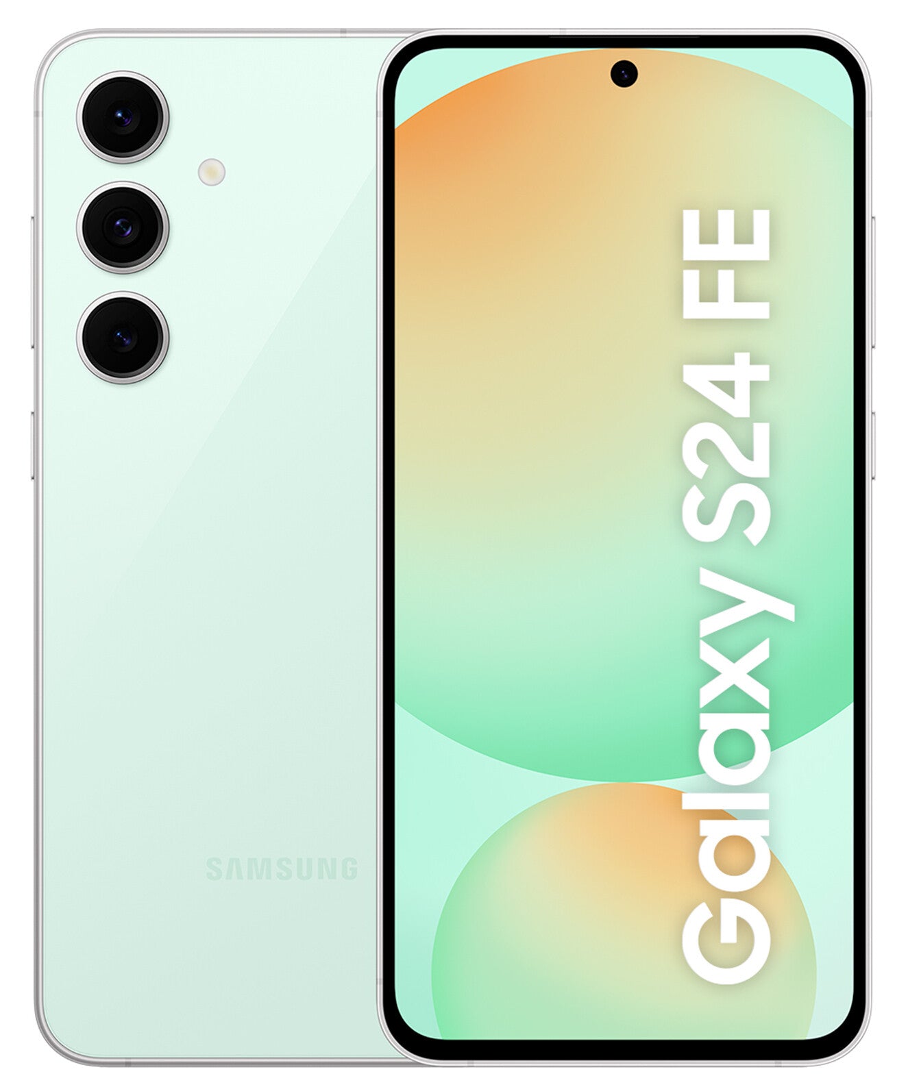 Samsung Galaxy S24 FE 17 cm (6.7") Double SIM Android 14 5G USB Type-C 8 Go 128 Go 4700 mAh Couleur menthe