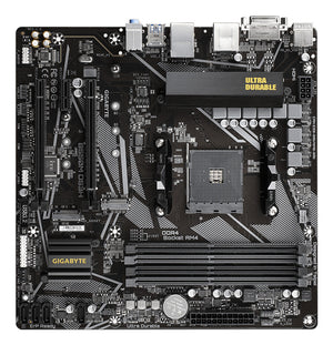 GIGABYTE B550M DS3H Carte mère - Processeurs AMD Ryzen 5000, VRM 5+3 phases, jusqu'à 4733 MHz DDR4, 1xPCIe 4.0 + 1xPCIe 3.0 M.2, LAN 1GbE, USB 3.2 Gen 1