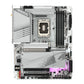 GIGABYTE Z790 AORUS ELITE AX ICE Carte mère - Compatible avec processeurs Intel Core 14th CPUs, 16+1+2 Phases Digital VRM, up to 7600MHz DDR5 (OC), 4xPCIe 4.0 M.2, Wi-Fi 6E, 2.5GbE LAN , USB 3.2 Gen 2x2
