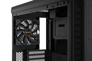 be quiet! Pure Base 600 Noir | Boîtier PC vitré, Mini ITX / Micro ATX / ATX,1 ventilateur Pure Wings 2 120 mm, 1 ventilateur Pure Wings 2 140 mm