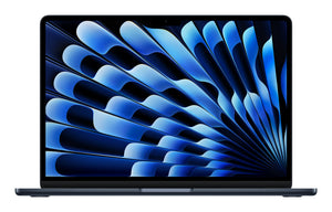 Apple MacBook Air Apple M M4 Ordinateur portable 34,5 cm (13.6") 16 Go 256 Go SSD Wi-Fi 6E (802.11ax) macOS Sequoia Marine