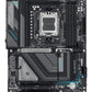 GIGABYTE X870 GAMING X WIFI7 Carte Mère - Prend en charge les processeurs AMD Ryzen 9000, 16+2+2 phases VRM, jusqu'à 8000MHz DDR5 (OC), 1xPCIe 5.0 + 2xPCIe 4.0, Wi-Fi 7, LAN 2,5GbE, USB 4