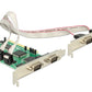 DeLOCK PCI Card 4x Serial carte et adaptateur d'interfaces